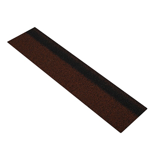 Черепица гибкая коньково-карнизная Шинглас Финская микс красная 12/20 пог.м Черепица гибкая коньково-карнизная Шинглас Финская микс красная 12/20 пог.м