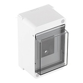 Щит распределительный навесной Systeme Electric City9 пластиковый IP40 140х85х87 мм 4 модуля прозрачная дверь Щит распределительный навесной Systeme Electric City9 пластиковый IP40 140х85х87 мм 4 модуля прозрачная дверь