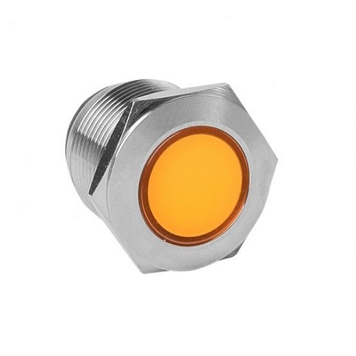 Лампа сигнальная EKF PROxima S-Pro67 230 В IP67 металлическая оранжевая (s-pro67-331)