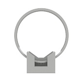 Фиксатор для труб 25-63 мм DKC с хомутом (100 шт.) (51263DIY) Фиксатор для труб 25-63 мм DKC с хомутом (100 шт.) (51263DIY)