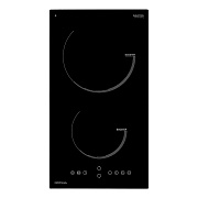 Варочная панель индукционная Krona Vento 30 2 конфорки черная Варочная панель индукционная Krona Vento 30 2 конфорки черная