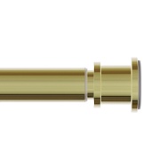 Карниз для ванной Iddis 110-200 см телескопический прямой пластик золото (RSG0120i14)