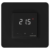 Терморегулятор цифровой сенсорный для теплого пола Welrok LIS BK черный