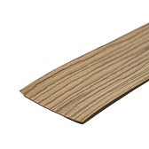 Плинтус ПВХ напольный Grace 44 мм эбони светлый 24000 мм гибкий самоклеящийся