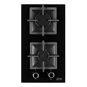 Варочная панель газовая Krona Calore 30 2 конфорки черная Варочная панель газовая Krona Calore 30 2 конфорки черная