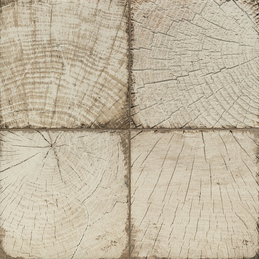 Керамогранит NewTrend Ringwood тик бежевый матовый 410х410х8 мм (11 шт.=1,85 кв.м)