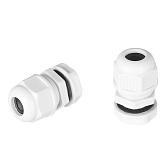 Сальник Rexant MG 20 для кабеля диаметром 9-14 мм пластиковый IP68 белый (2 шт.) Сальник Rexant MG 20 для кабеля диаметром 9-14 мм пластиковый IP68 белый (2 шт.)