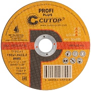 Круг отрезной по металлу Cutop Profi plus (50-855) 150х22,2х1,8 мм