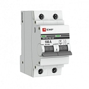 Выключатель нагрузки EKF PROxima ВН-125 2Р 100А 230 В на DIN-рейку (SL125-2-100-pro)