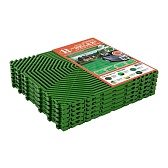 Садовая плитка Helex Helex 40х40 см зеленая (6 шт.) Садовая плитка Helex Helex 40х40 см зеленая (6 шт.)
