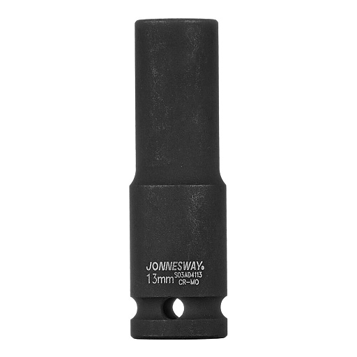 Головка торцевая ударная Jonnesway 1/2 для пневмоинструмента 13 мм глубокая (S03AD4113) Головка торцевая ударная Jonnesway 1/2 для пневмоинструмента 13 мм глубокая (S03AD4113)