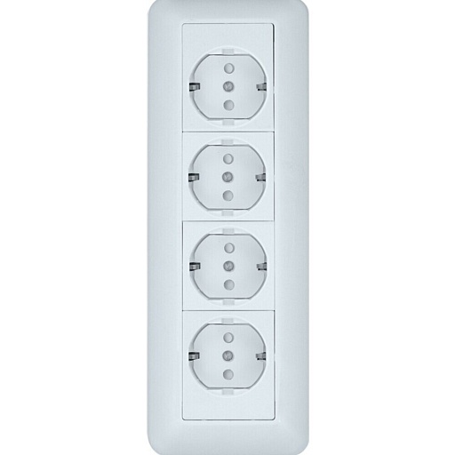 Розетка Systeme Electric Blanca накладная белая (RA16-411M-BI)