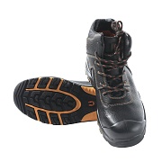 Ботинки рабочие кожаные размер 44 черные Мистраль Эталон-Электра (117074)