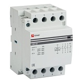 Контактор модульный EKF PROxima КМ (km-3-63-31) 220 В 63 А тип AC 3NO+NC Контактор модульный EKF PROxima КМ (km-3-63-31) 220 В 63 А тип AC 3NO+NC