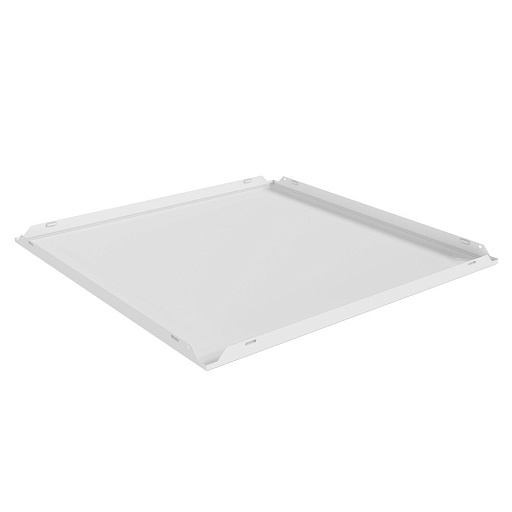 Кассета для подвесного потолка 600х600 мм Grand Line скрытого монтажа 90° оцинкованная сталь белая (12 шт.)