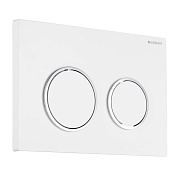 Клавиша смыва для инсталляций Geberit Omega 20 белая/хром глянцевый (115.085.KJ.1) Клавиша смыва для инсталляций Geberit Omega 20 белая/хром глянцевый (115.085.KJ.1)
