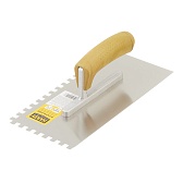 Гладилка зубчатая Hardy 20 (0800-202808) 280х120 мм зуб 8х8 мм с эргономичной ручкой Гладилка зубчатая Hardy 20 (0800-202808) 280х120 мм зуб 8х8 мм с эргономичной ручкой