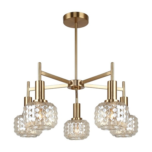 Люстра подвесная Freya Fero E14 200 Вт 15 кв.м (FR5366CL-05BS)