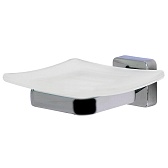 Мыльница для ванной WasserKraft Dill K-3900 с держателем стекло/металл хром (K-3929) Мыльница для ванной WasserKraft Dill K-3900 с держателем стекло/металл хром (K-3929)