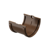 Docke STANDARD Соединитель желобов 120 мм (Светло-коричневый)