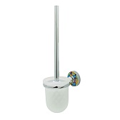 Ершик для унитаза WasserKraft Diemel подвесной стекло/металл хром (K-2227) Ершик для унитаза WasserKraft Diemel подвесной стекло/металл хром (K-2227)