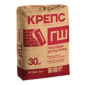 Штукатурка гипсовая Крепс ГШ 30 кг Штукатурка гипсовая Крепс ГШ 30 кг