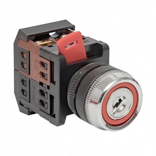 Переключатель EKF PROxima АKS-22 660 В 1NO+1NC IP65 2P с фиксацией с замком черный Переключатель EKF PROxima АKS-22 660 В 1NO+1NC IP65 2P с фиксацией с замком черный