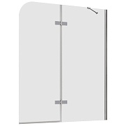 Шторка на ванну распашная 120х140х0,6 см профиль хром Abber Ewiges Wasser (AG51120) Шторка на ванну распашная 120х140х0,6 см профиль хром Abber Ewiges Wasser (AG51120)