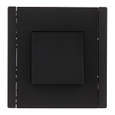 Вывод кабеля IEK Forte&Piano FP142 встраиваемый черный (FP-VK10-0-K02)