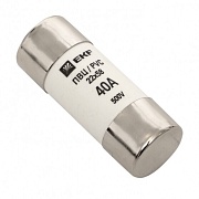 Вставка плавкая EKF PROxima ПВЦ 40А 50 кА 220 В цилиндрическая (10 шт.) (pvc-22x58-40)