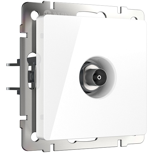 Розетка телевизионная Werkel встраиваемая белая (a051116) Розетка телевизионная Werkel встраиваемая белая (a051116)