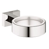 Держатель для стакана/мыльницы/дозатора Grohe Essentials Cube на шуруп металл/пластик хром (40508001) Держатель для стакана/мыльницы/дозатора Grohe Essentials Cube на шуруп металл/пластик хром (40508001)