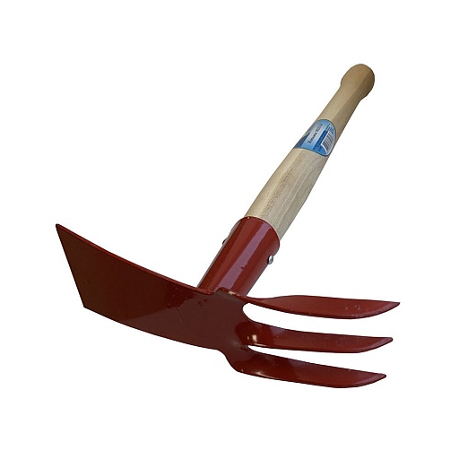 Рыхлитель Инструм-Агро 3 зуба с деревянной ручкой (011001)