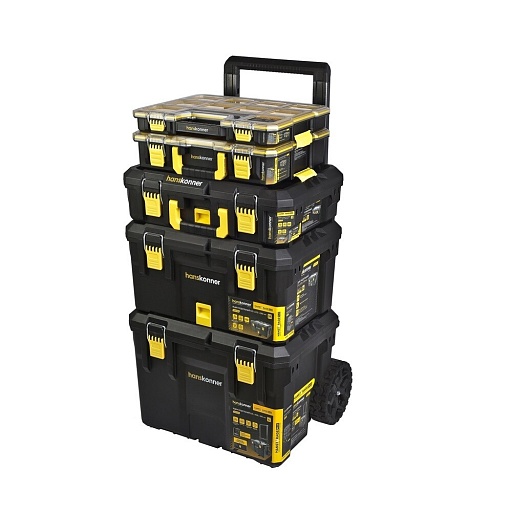 Ящик для инструментов Hanskonner Hanstorage Plus с колесами (5 шт.) (HSP5KIT) Ящик для инструментов Hanskonner Hanstorage Plus с колесами (5 шт.) (HSP5KIT)
