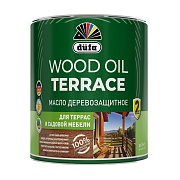 Масло Dufa Wood Oil Terrace для террас бесцветное 0,8 л