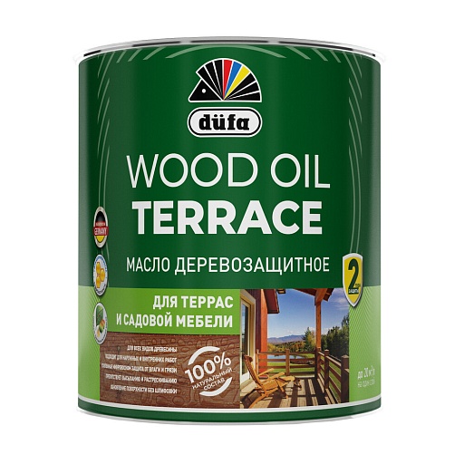 Масло Dufa Wood Oil Terrace для террас бесцветное 0,8 л