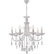 Люстра подвесная Schaffner Fuerte E14 280 Вт 20 кв.м (4070-7 WH)