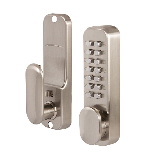 Замок врезной Ajax RIM-200 code SN для межкомнатной двери под фиксатор матовый никель Замок врезной Ajax RIM-200 code SN для межкомнатной двери под фиксатор матовый никель