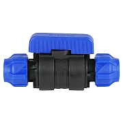 Кран шаровой ПНД Valfex компрессионный 25х25 мм