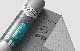 Гидро-ветрозащитная мембрана Изоспан AQ 150 proff 35 кв. м - фотография 3