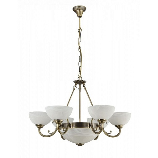 Люстра подвесная Freya Herbert E27 540 Вт 36 кв.м (FR2012-PL-09-BZ)