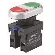 Кнопка овальная Chint NP8 220 В IP65 без подсветки пуск-стоп красно-зеленая (667178) Кнопка овальная Chint NP8 220 В IP65 без подсветки пуск-стоп красно-зеленая (667178)