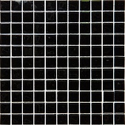 Мозаика Mir Mosaic Natural Color palette черная стеклянная 300х300х4 мм глянцевая