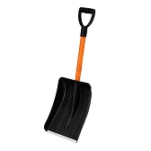 Лопата снеговая Stels полипропилен с металлическим черенком 790х275 мм (61654)