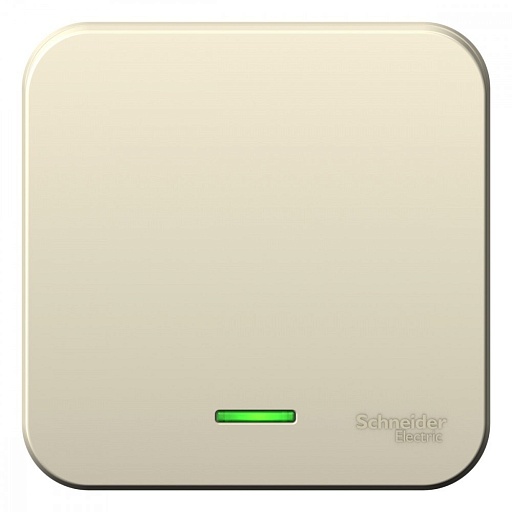 Выключатель Systeme Electric Blanca одноклавишный накладной молочный с подсветкой (BLNVA101112) Выключатель Systeme Electric Blanca одноклавишный накладной молочный с подсветкой (BLNVA101112)