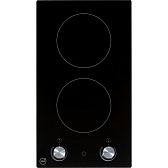 Варочная панель электрическая MBS PE-305BL 2 конфорки черная