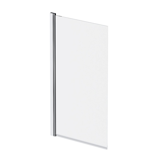 Шторка на ванну распашная 80х140х0,6 см профиль хром AM.PM Gem (W90BS-D080-140CT)