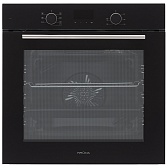 Духовой шкаф электрический встраиваемый Krona Legende 60 BL 595 мм черный