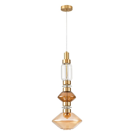 Светильник светодиодный подвесной Arte Lamp Fiorato 3000К 15 Вт 4 кв.м медь IP20 (A2442SP-16PB)