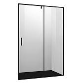 Душевая дверь WasserKraft Elbe 74P стекло прозрачное 120х200 см профиль черный 6 мм распашная (74P05) Душевая дверь WasserKraft Elbe 74P стекло прозрачное 120х200 см профиль черный 6 мм распашная (74P05)